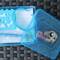 NEU My Littlest Pet Shop Mal Schreib Set Stift Briefpapier + Armband in Box Etui