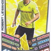 Borussia Dortmund Topps Match Attax Trading Card 2013 Robert Lewandowski Nr.89