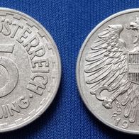 7980(4) 5 Schilling (Österreich) 1952 in ss ........... von * * * Berlin-coins * * *