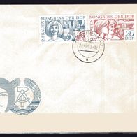 DDR 1969 Nationaler Frauenkongress MiNr. 1474 - 1475 FDC gestempelt