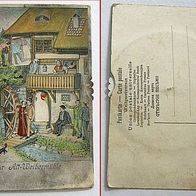 historische Postkarte * Drehkarte Weg zur Alt-Weibermühle um 1900