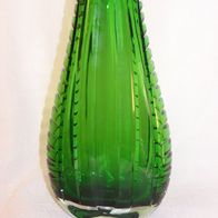Carl Meltzer & Co. - Haida / Novy Bor - Böhmen grüne, massive Art Deco Vase