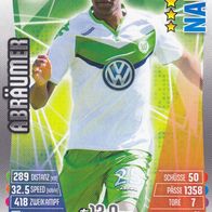 VFL Wolfsburg Topps Trading Card 2015 Naldo Nr.309 Sonderkarte Abräumer