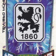 1860 München Topps Match Attax Trading Card 2013 Vereinslogo Glitzerkarte Nr.426