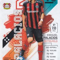 Bayer Leverkusen Topps Trading Card 2021 Exequiel Palacios Nr.243