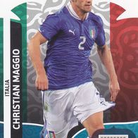 Panini Trading Card Fussball EM 2012 Christian Maggio aus Italien Nr.122