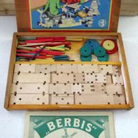 Spiele / Spielzeug aus Holz * alter Berbis Baukasten
