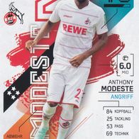 1. FC Köln Topps Match Attax Trading Card 2021 Anthony Modeste Nr.211