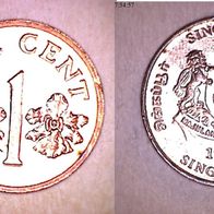 Singapur 1 Cent 1993 (2409)