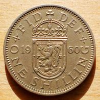 One Shilling 1960 Schottland