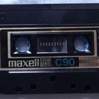 MC Maxell C 90 UD XL LL Musikkassette bespielt zum überspielen ansosnten gut erhalten