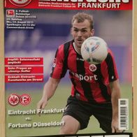 Stadionheft 2011/2012 / Eintracht Frankfurt - Fortuna Düsseldorf . gelesen