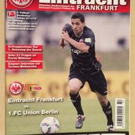 Stadionheft 2011/2012 / Eintracht Frankfurt - 1. Fc Union Berlin . Arena zeitung
