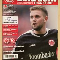 Stadionheft 2012/2013 / Eintracht Frankfurt - Fortuna Düsseldorf . gelesen