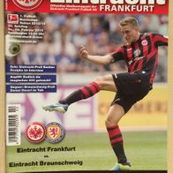 Stadionheft 2013/2014 / Eintracht Frankfurt - Eintracht Braunschweig . gelesen