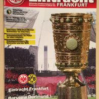 Stadionheft DFB Pokal 2013/14 Eintracht Frankfurt - Bor. Dortmund - gelesen