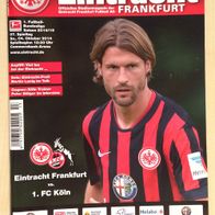 Stadionheft 2014/2015 / Eintracht Frankfurt - 1. FC Köln . gelesen