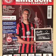 Stadionheft 2014/2015 / Eintracht Frankfurt - Hertha BSC Berlin . gelesen