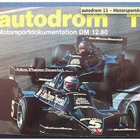 autodrom 11 Motorsportdokumentation Ausgabe 1979