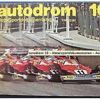 autodrom 10 Motorsportdokumentation Ausgabe 1978