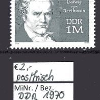 DDR 1970 200. Geburtstag von Ludwig van Beethoven MiNr. 1631 postfrisch