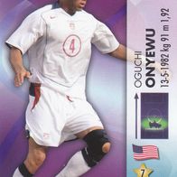 Panini Trading Card zur Fussball WM 2006 Oguchi Onyewu Nr.54/150 USA