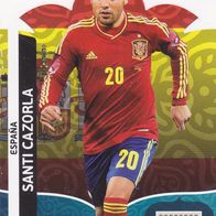 Panini Trading Card Fussball EM 2012 Santi Cazorla aus Spanien Nr.68