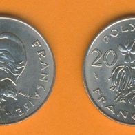 Französisch - Polynesien 20 Francs 1979