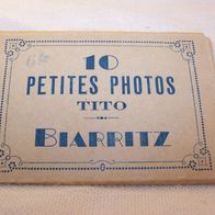 10 Petites Photos - Tito - " Biarritz " - BLOCK Feres Editeurs Bordeaux 1920
