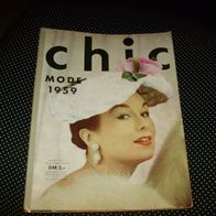 Chic Modeheft 1959 März 1959