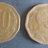 Münze Chile: 50 Pesos 1995