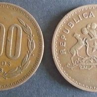 Münze Chile: 100 Pesos 1993
