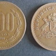 Münze Chile: 100 Pesos 1995