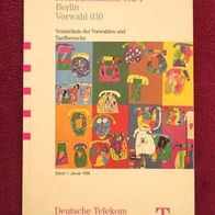 NEU: Deutsches Vorwahlverzeichnis Inland Ausland 1996 Telekom Telefonbuch