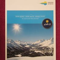 NEU: Ferien Magazin Engadin St. Moritz 2011 Panoramakarte Infos Unterkünfte