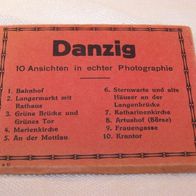 Danzig 9 Ansichten in echter Photographie, Kunstanstalt Stengel & Co. 1930