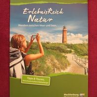NEU: Info Broschüre Mecklenburg-Vorpommern Wander Tipps Touren Unterkünfte 2010