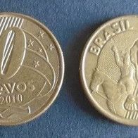Münze Brasilien: 10 Centavos 2010
