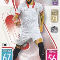 FC Sevilla Topps Trading Card Champions League 2021 Nemanja Gudelj Nr.252