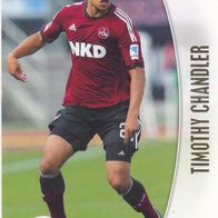 1. FC Nürnberg Topps Chrome Trading Card 2013 Timothy Chandler Nr.171