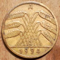 10 Reichspfennig 1924 A