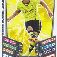 Borussia Dortmund Topps Match Attax Trading Card 2013 Pierre-Emerick Aubameyang Nr.90