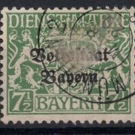 Bayern Dienstmarke gestempelt Michel Nr. 32