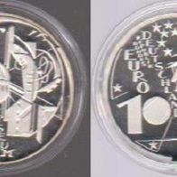 2003 BRD 100 Jahre Deutsches Museum München 10 Euro Polierte Platte