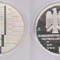 2004 BRD Bauhaus Dessau 10 Euro Polierte Platte