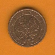 Deutschland 5 Cent 2014 D