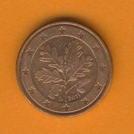 Deutschland 5 Cent 2011 D
