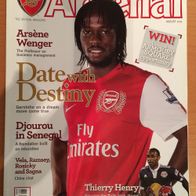 Stadtionmagazin Arsenal London - August 2011 - gelesen