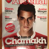 Stadtionmagazin Arsenal London - August 2010 - gelesen