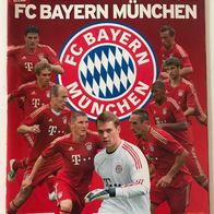 Leeralbum Fussball FC Bayern München 2011/12 inkl. Bestellschein + 6 Sticker . Panini